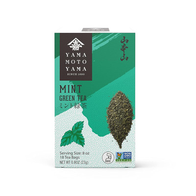 Mint Green Tea, 18 Bags