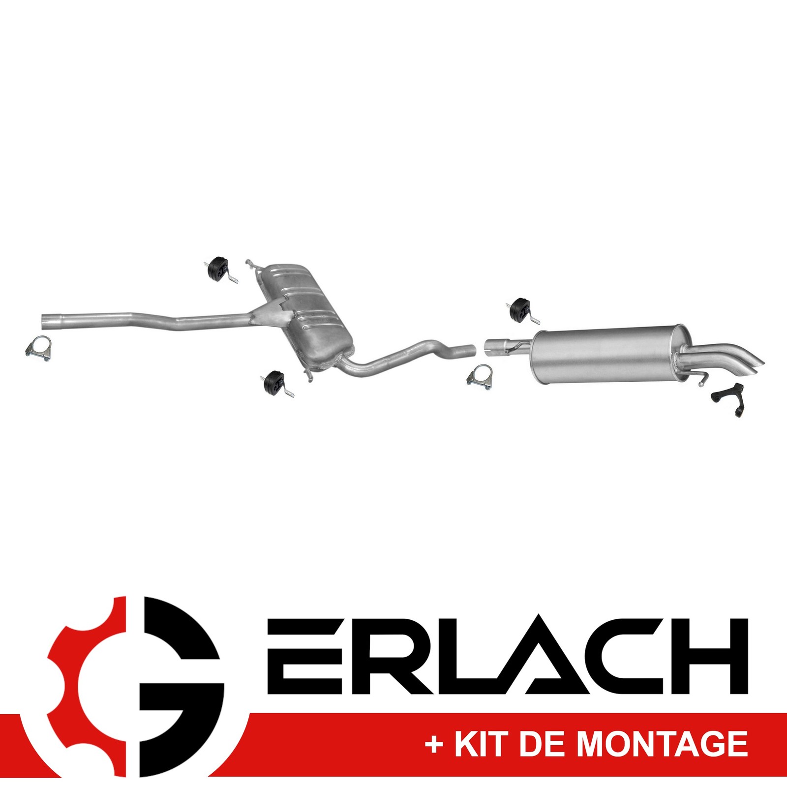 Silencieux 5960 Skoda Superb 1.8 T élimine les bruits de rouille au moteur 20V