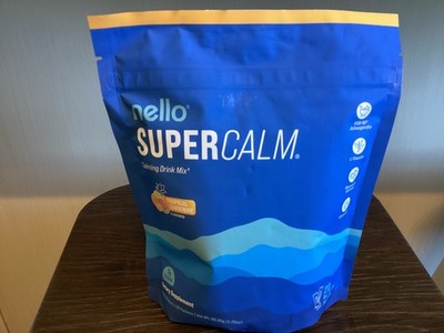 Nello SuperCalm Calming Drink Mix Relaxation & Focus Tropical Tangerine 20 Pack!