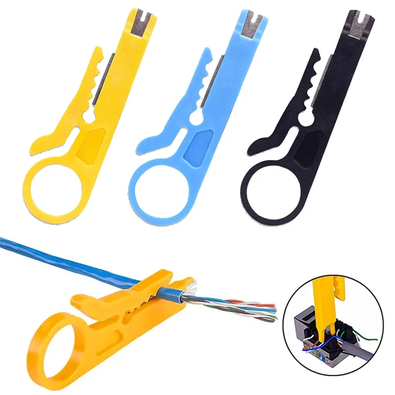 1PC Wire Stripper Knife Crimper Pliers Crimping Tool Cable Stripping ...