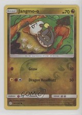 Jangmo-o Reverse Foil Pokémon Sun & Moon Cosmic Eclipse #161