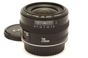 Very Clean Canon EF 28mm f2.8 Lens #50613