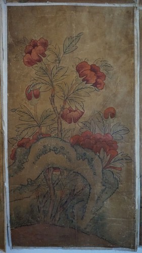 Very Fine Korean 19th Century Joseon Dynasty MinHwa MoRanDo 6 Panels - Bild 10 von 12