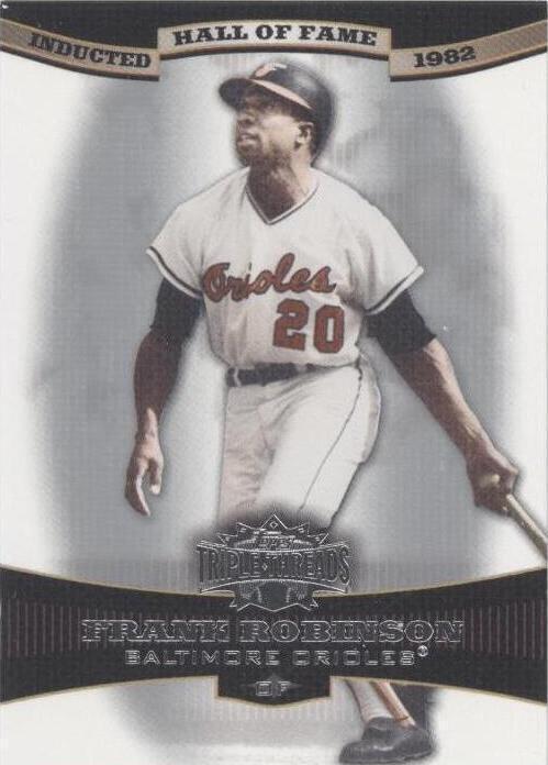 2006 Topps Triple Threads - Frank Robinson #66 - 1 of 1