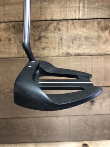 DEMOSTRACIÓN para zurdos Rife Golf Roll Groove RG5 Putter (37") eje de acero 3078-NSYG - Imagen 4 de 9