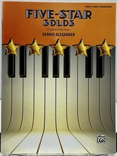 Five-Star Series Five-Star Solos, Book 4 : 9 Colorful Piano Solos Sheet Music