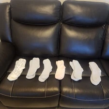 NEW W/O Tag Fuzzy Fluffy Socks 6 Pairs