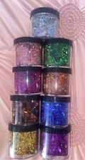 Cosmetics Chunky Glitter Holographic 9pc Set 9oz Start Your Cosmetics Brand