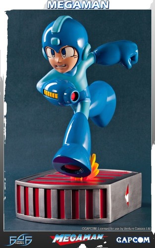 Mega Man Grandista Rockman Figure Banpresto Prize Japan Blue