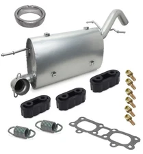 Muffler KIT W DAMPENER/SEAL/SPRINGS Fits Polaris RANGER 900 CREW LE EPS2014-2015