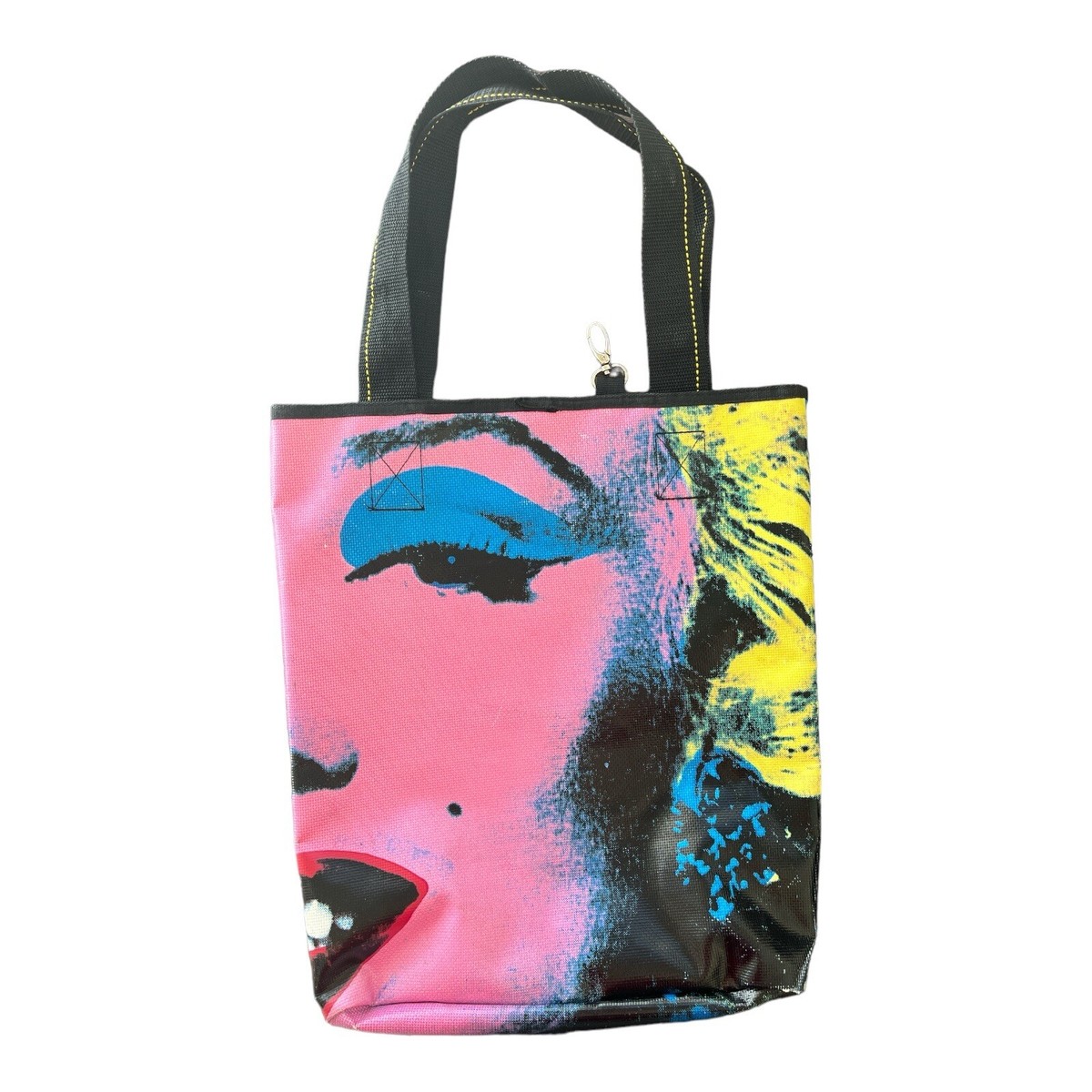 Vintage Loop NYC Andy Warhol Marilyn Monroe Coated Canvas