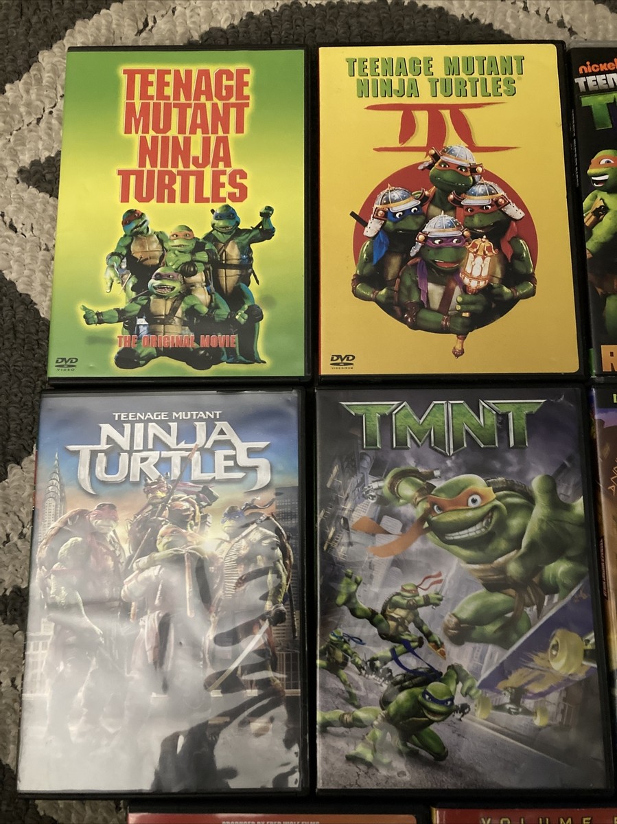 8 Teenage Mutant Ninja Turtles DVD's | eBay