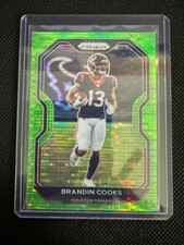 2020 Panini Prizm Green Pulsar BRANDIN COOKS #76 Dallas Cowboys Houston TEXANS