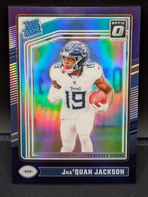 2024 Donruss Optic Football Rated Rookie Parallels, All Numbered