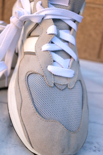New Balance 57/40 Grey Rain Cloud White Mens Sneaker Athletic Shoes M5740CA - 第 7/15 張圖片