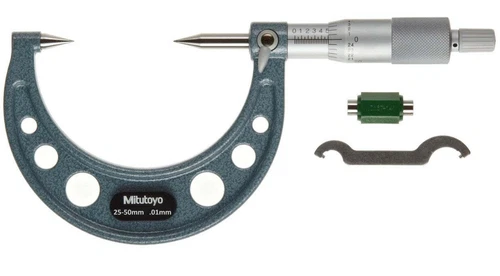 112-154 Mitutoyo 15° Point Micrometer 25-50mm