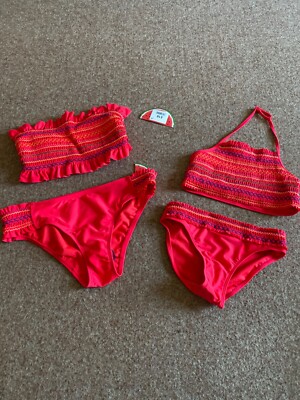 BNWT Matalan Mini me Bikini size 10 and mini bikini age 8/9 years