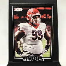 2022 SAGE ARTISTRY ~ JORDAN DAVIS #18 ~ RC ROOKIE CARD ~ PHILADELPHIA EAGLES NFL