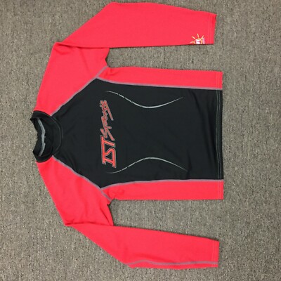 Pre-owned IST Sports Women's Long Sleeve Rash Guard Red (Small)