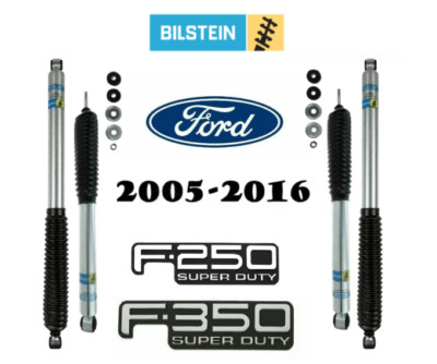 Bilstein B8 5100 Front Rear Shocks For 2005-2016 F-250 / F-350 Super Duty Trucks