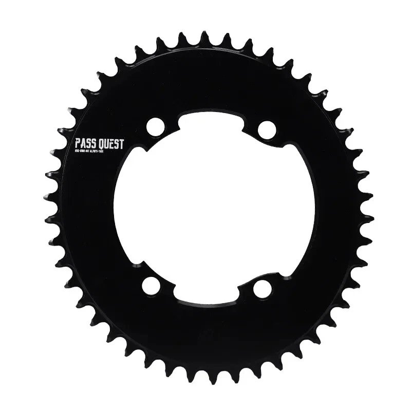 110 BCD 4 Bolts Bicycle Hollow Chainring Road Bike Narrow Wide Oval Chainwheel - Image 2 of 4