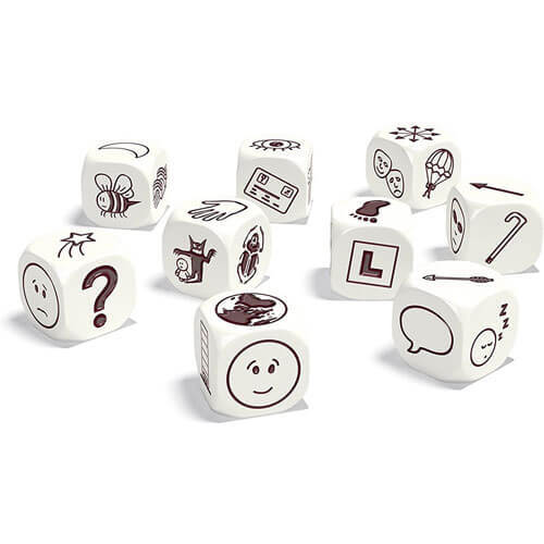 Rorys Story Cubes Classic Dice Game Fast and Fun Indoor Night Game for Families - Picture 2 of 3