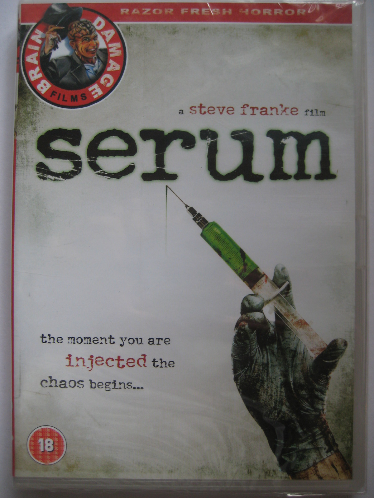 Serum (DVD, 2006) Medical HORROR Sci-Fi NEW SEALED PAL Region 2
