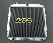 Aluminum Radiator For Ford Pickup F350 F250 F100 Ford Engine 53-1956 56 55 54