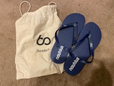 NAUTILUS Hotel South Beach FLIP-FLOP SANDAL NEW  with Travel Bag