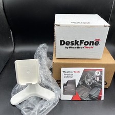 WeatherTech DeskFone Adjustable Desk / Counter Cell Phone Holder - White