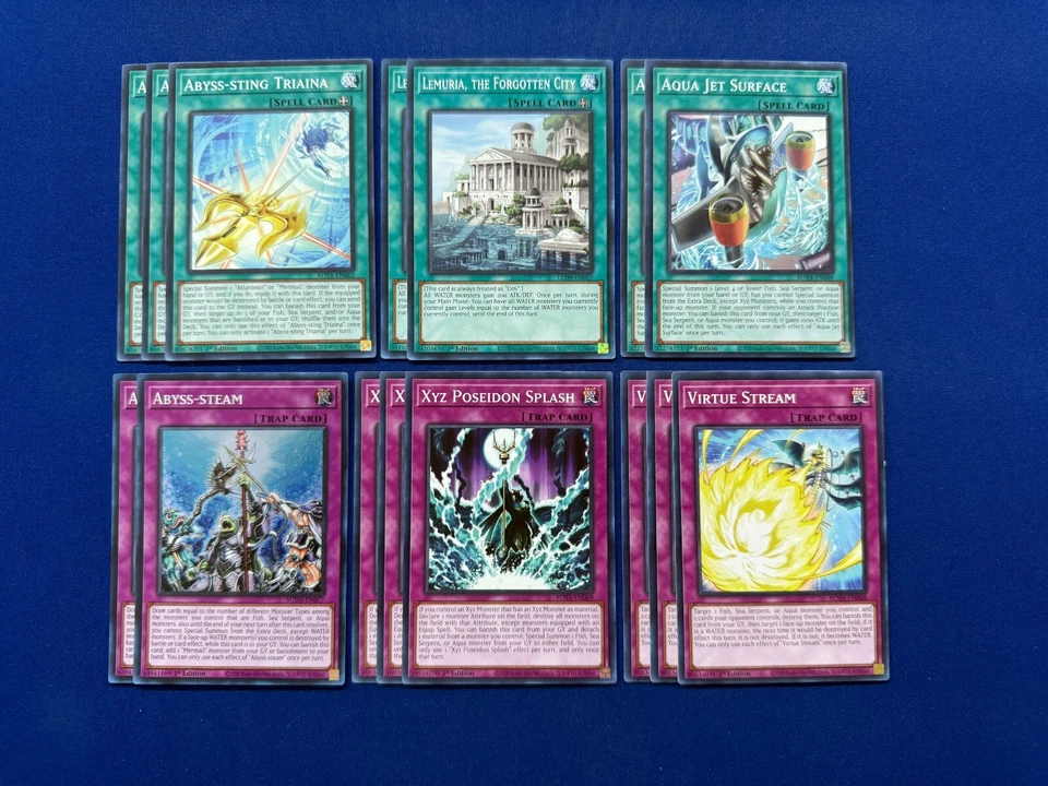 Yu-Gi-Oh! Complete Mermail & Atlantean Xyz Deck - Image 4 of 4