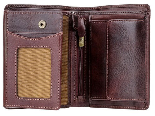 Visconti RFID Calidad Organizador Hombre’s Regalo Caja Cuero Real Cartera Lucca TSC44 - Imagen 5 de 20