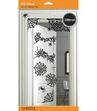 Jolee's Boutique Halloween Spiders & Webs Glitter Mega Silhouette Pack #630