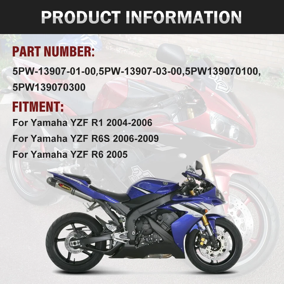 Bomba de tanque de gasolina 5PW-13907-01-00 para Yamaha YZF R6S R1 R6 YZF-R6S 2004-2009 Foto 2 de 4