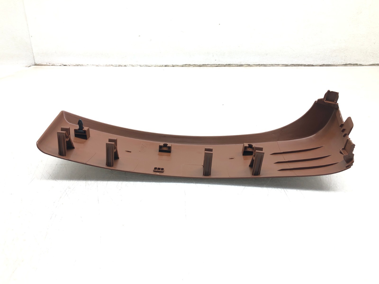 2017-2019 MASERATI LEVANTE RIGHT PASS FRONT SEAT TRIM W/ SWITCH OEM CUOIO BROWN