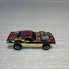 Vintage Hot Wheels Rodger Dodger 1970 Gold Made in Hong Kong “DEEP RICH GOLD”