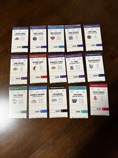 2003Fleer/Skybox Authentix Ticket Studs COMPLETE SET 1-15 James, Bryant, Wade+