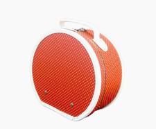 Hutschachtel 'Red Polka Dot', Nostalgiekoffer, Vintagedesign, 7015