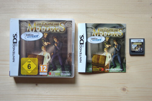NDS - Galileo Mystery: The Crown of Midas - (CIB, with instructions)