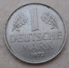 1 German Mark 1972 (G) - No 1041