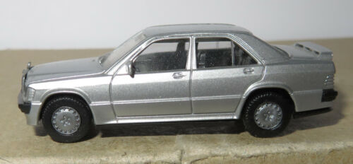 B Micro Herpa Ho 1/87 Mercedes-Benz 190 E 2.3 16S Grey Silver No Box
