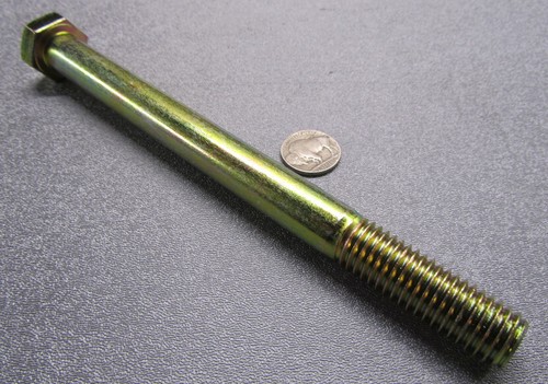 Cap Screw Bolt, PT, GRADE 8 Yellow Zinc Chromate 5/8"-11 x 7 1/2" Length, 5 Pc - Picture 2 of 16