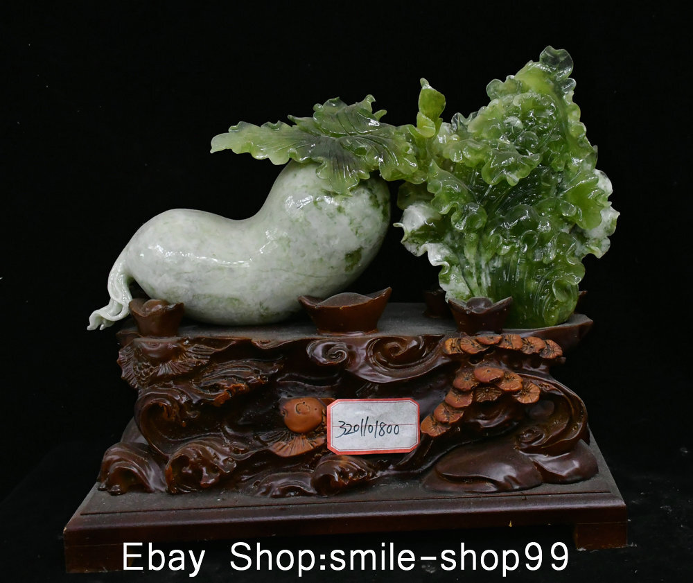 中国岫岩玉 白菜　置物　Jade carving xiuyan,china 中国岫岩玉 白菜 置物 Jade carving xiuyan,china - メルカリ