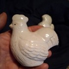 Vintage White Chicken And Rooster Salt And Pepper Shaker — photo 7