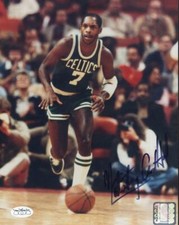 NATE ARCHIBALD BOSTON CELTICS SIGNED AUTOGRAPHED 8X10 PHOTO JSA SOA