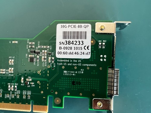 Myricom 10G-PCIE-8B-QP MYRI-10G PCIE ADAPTER network card - Picture 4 of 5