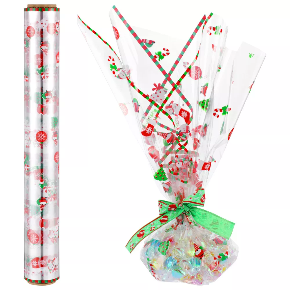 Christmas cellophane sale