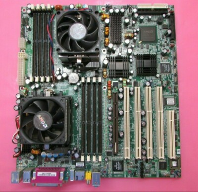 Tyan Thunder K8W S2885ANRF S2885 Extended ATX Motherboard Socket 940 w/AMD CPU's
