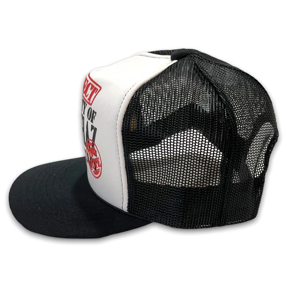 De colección Alcatraz Penitenciario Rechazo Camionero Sombrero Demasiado Lindo Divertido Snapback Gorra Foto 2 de 4