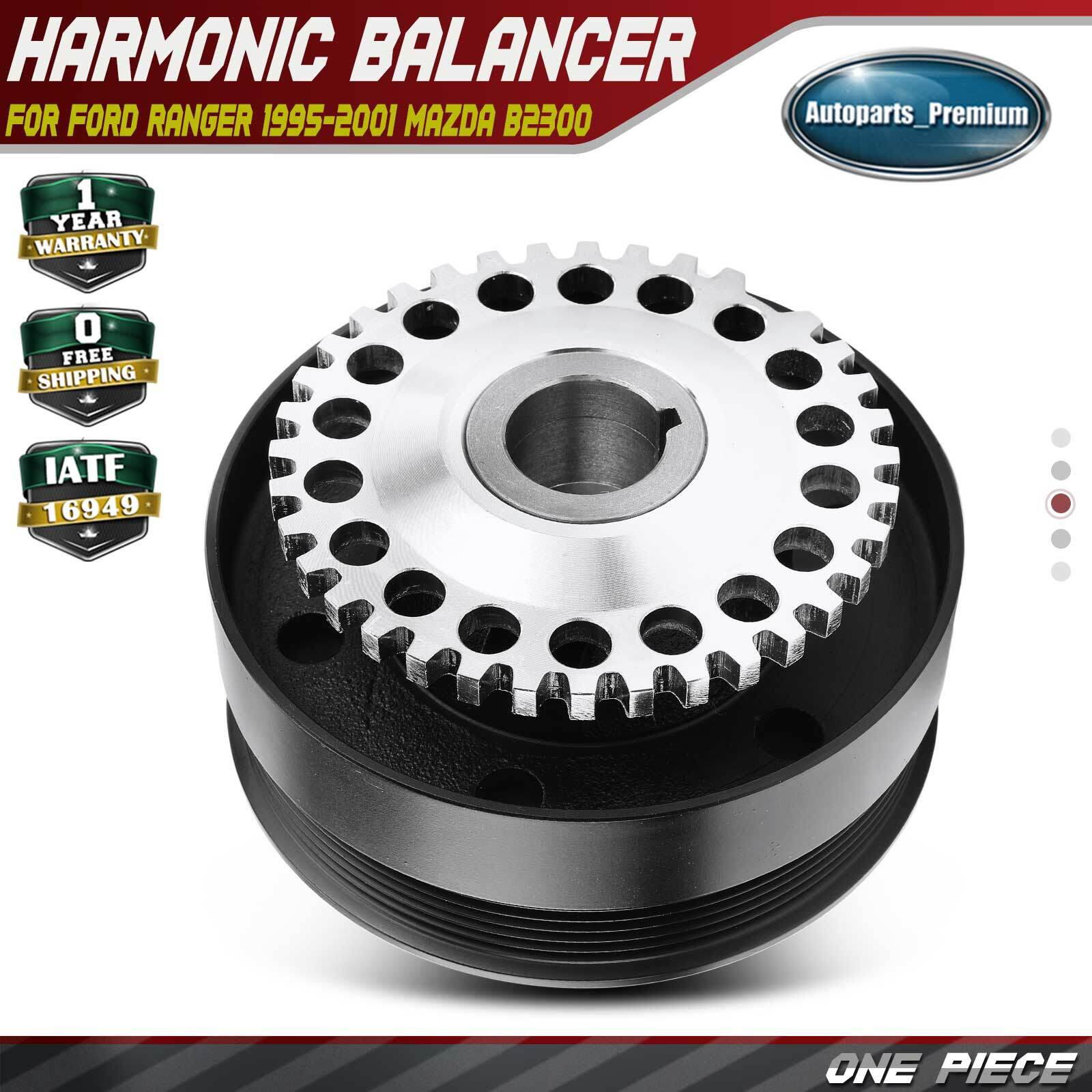 Engine Harmonic Balancer for Ford Ranger 1995-2001 Mazda B2300 B2500 2 ...